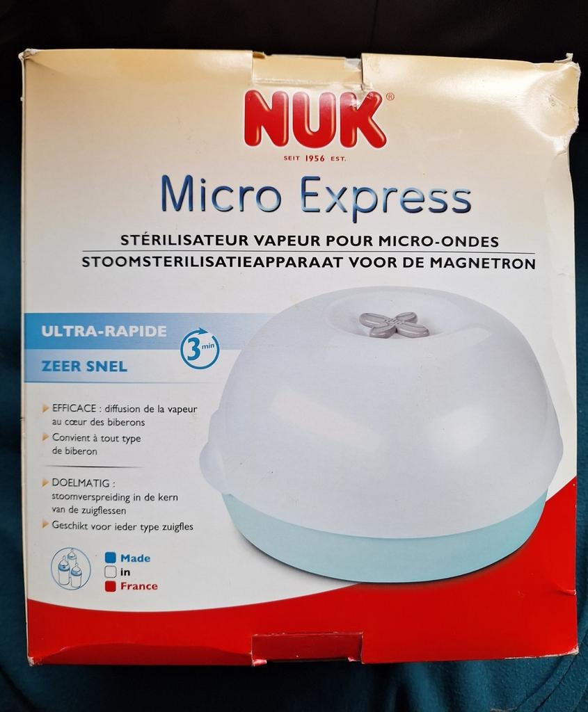 Stoomsterilisatieapparaat voor de magnetron, Ophalen of Verzenden