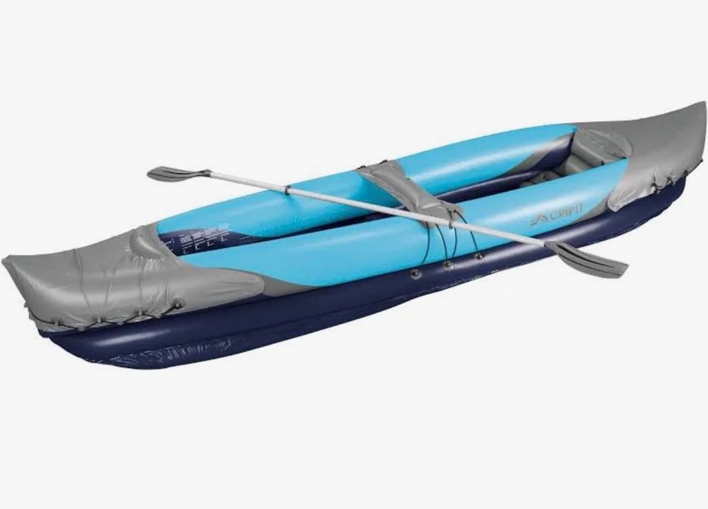 Kayak 2 personnes complet etat impeccable servi 2x, Sports nautiques & Bateaux, Canoës, Enlèvement, Comme neuf, Kayak