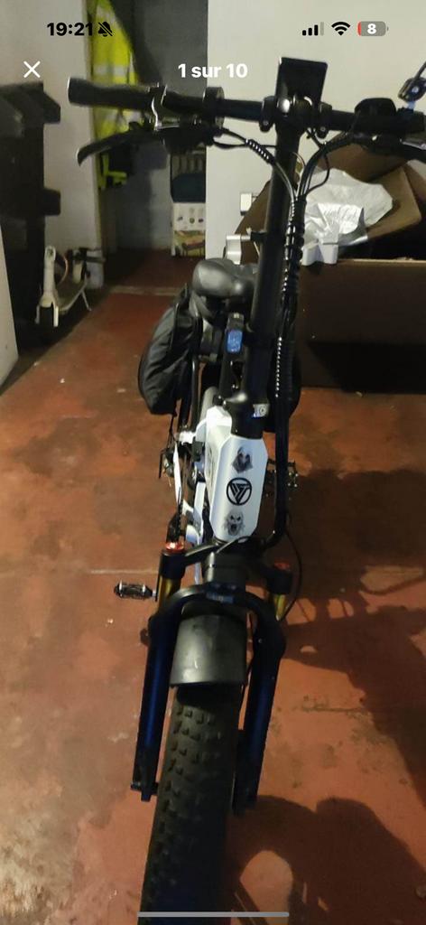 Velo électrique de la marque Vitilan, Vélos & Vélomoteurs, Enlèvement, Comme neuf