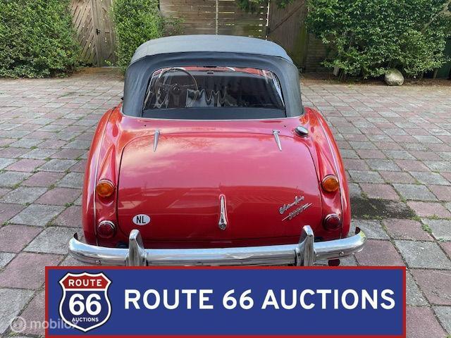 Austin-Healey 3000 Mk III | 1967 | Route 66 Auctions, Austin, Zwart, Bedrijf, Handgeschakeld