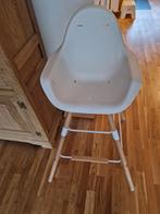 Childhome Eetstoel Evolu 2 Naturel/wit, Ophalen, Gebruikt, Meegroeistoel, Gordel(s)