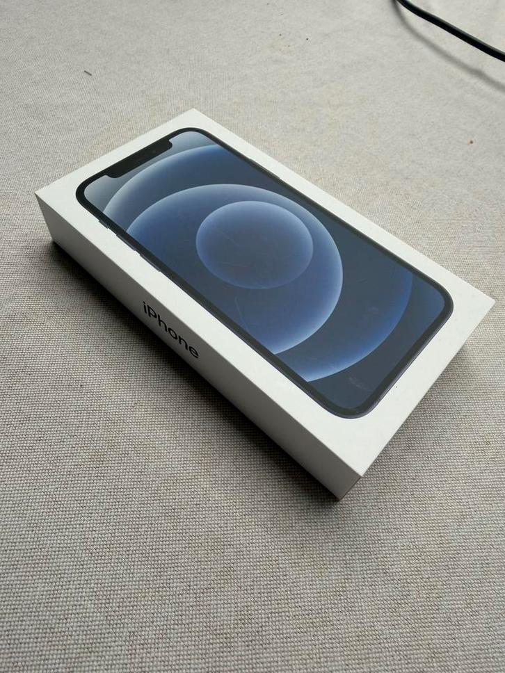 Iphone 12 - Bleu - 128 GB, Télécoms, Téléphonie mobile | Apple iPhone, Utilisé, 128 GB, Sans abonnement, iPhone 12, Bleu, Enlèvement