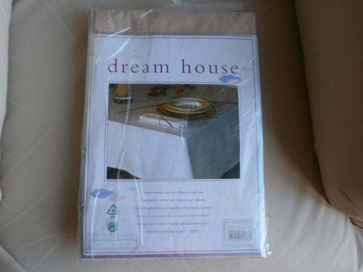 Nappe rectangulaire tissu beige 140 X 170 cm NEUVE, Huis en Inrichting, Woonaccessoires | Overige, Nieuw, Ophalen of Verzenden