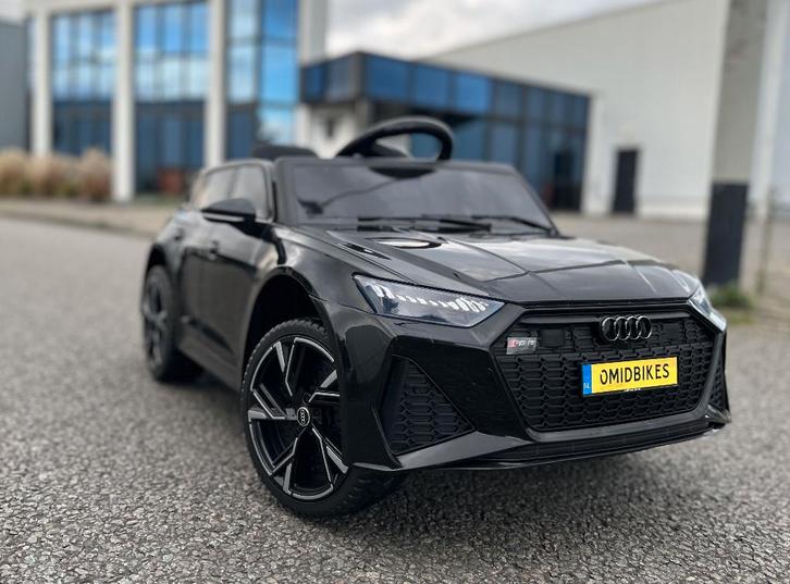 Audi RS6 12v zwart Afstandsbediening / Bleutooth / Leder / E, Enfants & Bébés, Jouets | Extérieur | Véhicules à batterie, Neuf