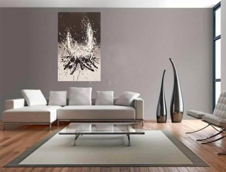 SPECTRE NOIR, Antiquités & Art, Art | Peinture | Abstraite, Enlèvement