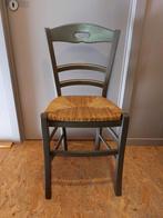 6 chaises rustiques avec sièges rembourrés, Enlèvement