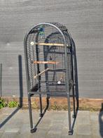 Vogelkooi op Wielen met toebehoren, Ophalen, Vogelkooi