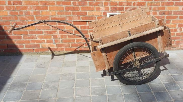 Brocante boerenkar🐴, Antiek en Kunst, Curiosa en Brocante, Ophalen