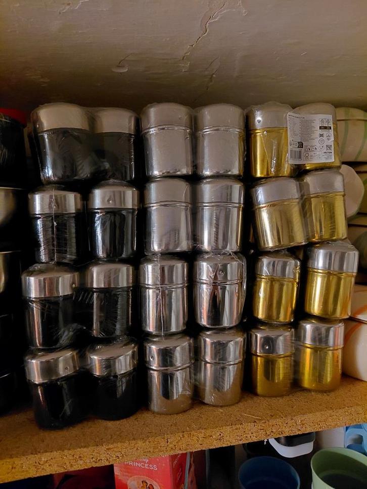 Partij peper en zout setjes. 70 setjes., Huis en Inrichting, Overige Huis en Inrichting, Nieuw, Ophalen