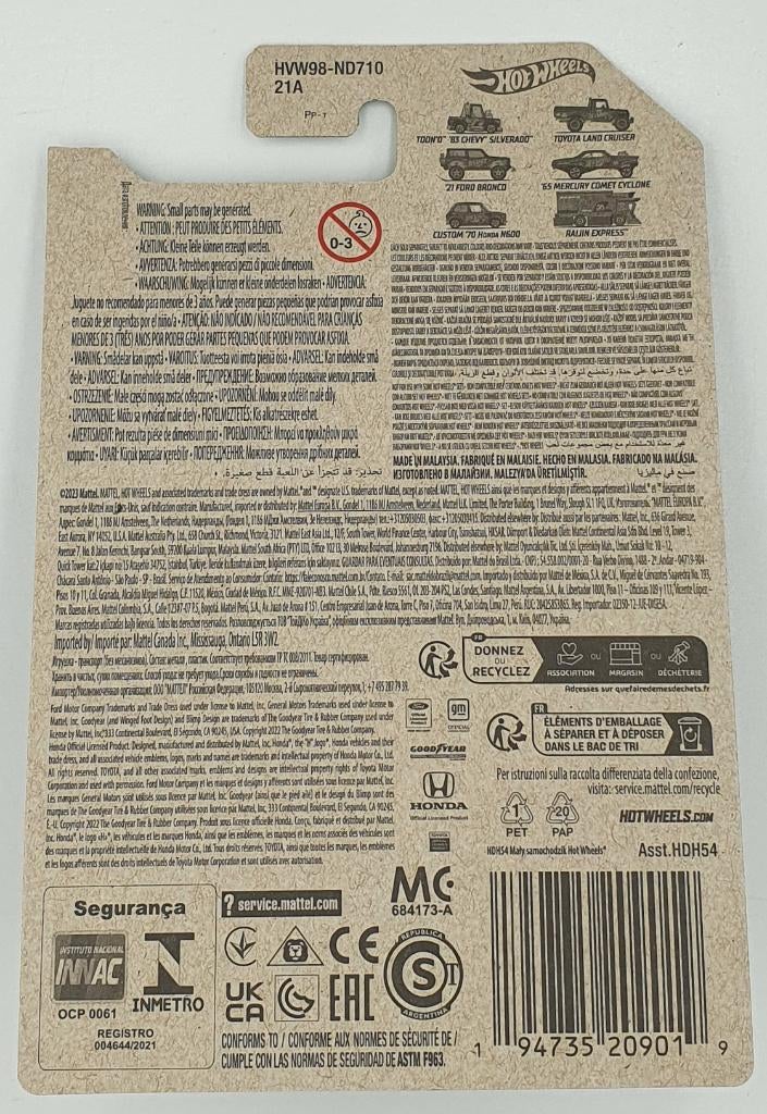 Hot Wheels - 56th Anniversary - '65 Mercury Comet Cyclone, 333 Continental Boulevard, El Segundo, CA 90245, United States, Verzenden