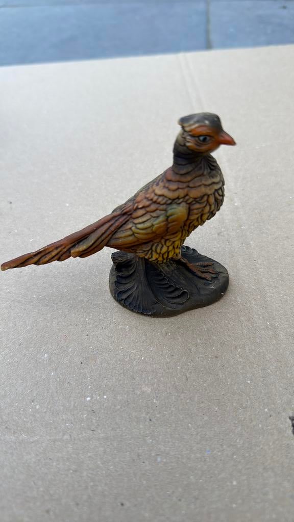 Vintage fanzantenbeeldje, Ophalen, Zo goed als nieuw, Dier