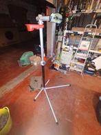 Fiets staander met materiaal bakje vertelbaar, Ophalen