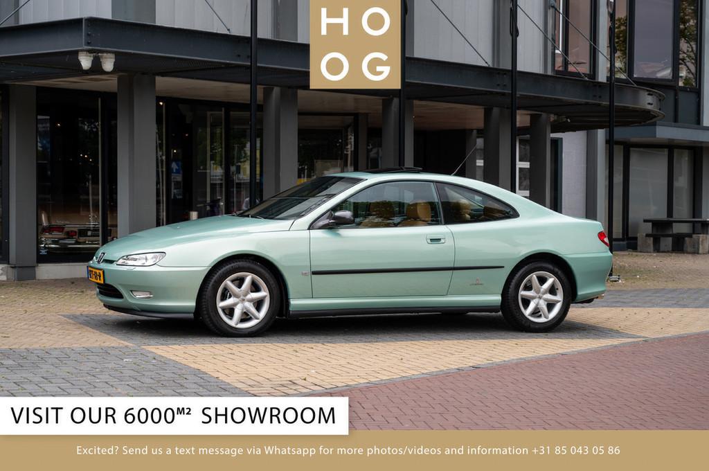 Peugeot 406 Coupé 3.0 Platinum (bj 1999, automaat), Auto's, Oldtimers, 4 zetels, Overige kleuren, 2946 cc, Leder