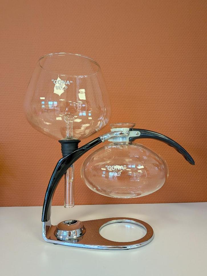 Cona size D koffiemaker, Elektronische apparatuur, Koffiezetapparaten, Zo goed als nieuw, Gemalen koffie, Koffiemachine, 4 tot 10 kopjes