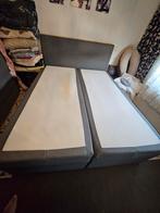 Sommier à ressorts avec espace de rangement, Maison & Meubles, Chambre à coucher | Lits boxsprings, Gris, Comme neuf, Enlèvement