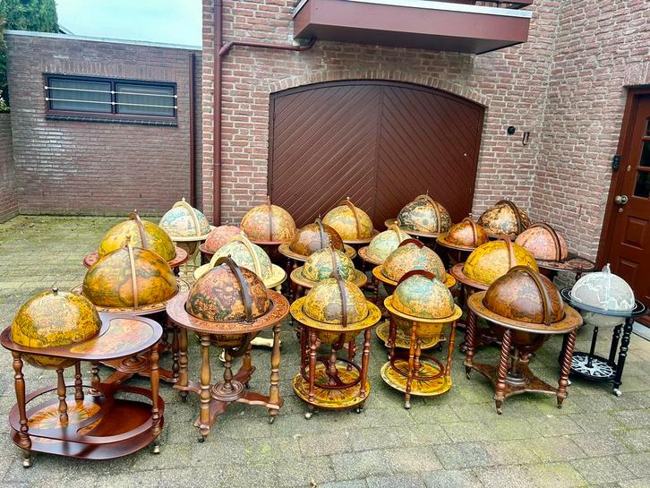Verzameling wereldbol bar globe wereldbolbar drankglobe, Antiek en Kunst, Curiosa en Brocante, Ophalen
