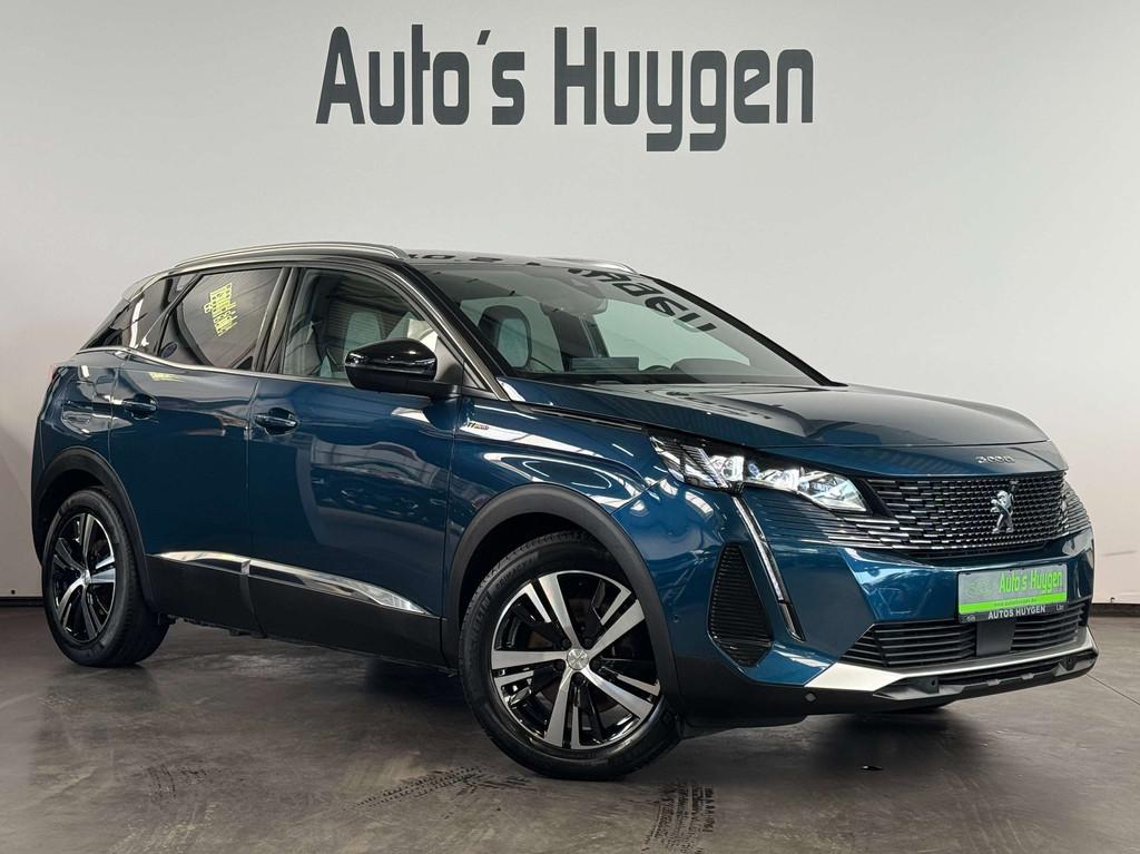 Peugeot 3008 Hybrid 225 Plug-in Hybride GT-Line (bj 2021), Auto's, Peugeot, Automaat, Gebruikt, Blauw, 181 pk
