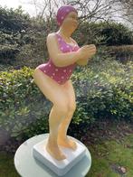 Duikende dame jacuzzi tuin, zwembad, vijver 115cm, Tuin en Terras, Ophalen, Nieuw, Kunststof, Dierenbeeld
