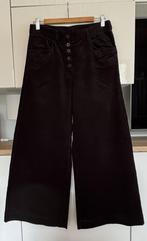 Broek in velours 'Massimo Dutti' (maat: 40), Kleding | Dames, Maat 38/40 (M), Massimu Dutti, Zwart, Ophalen of Verzenden