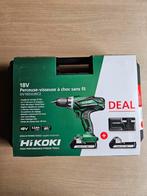 Perceuse à percussion à batterie Hikoki New 18 V dans un boî, Enlèvement