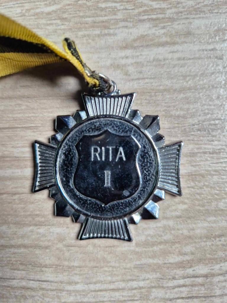 Carnaval medaille Prinses Rita Oost - Vlaanderen 1982, Ophalen of Verzenden
