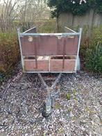 Te koop aanhangwagen dubbele as  750kg, Auto diversen, Aanhangers en Bagagewagens, Ophalen