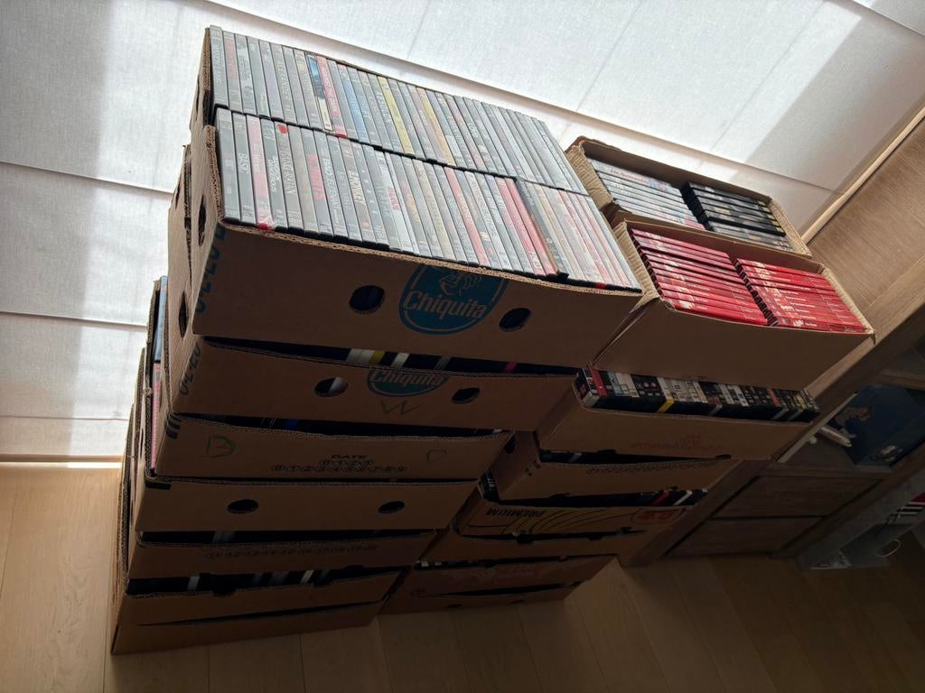 Film collectie +850 DVD’s, Ophalen, Gebruikt