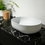 Prachtige elegante ovale waskom nieuw!, Maison & Meubles, Neuf, 25 à 50 cm, Lavabo ou Évier, Moins de 100 cm
