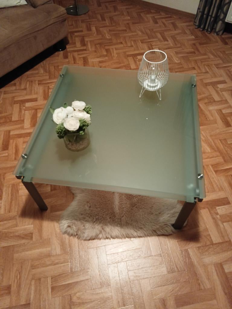 Moderne salontafel 2in1, Huis en Inrichting, Tafels | Salontafels, Ophalen, Rechthoekig, Glas