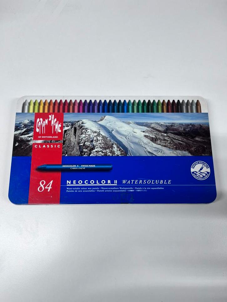 Caran d'Ache Neocolor II Wateroplosbare Pastels, Hobby & Loisirs créatifs, Peinture, Neuf, Enlèvement ou Envoi