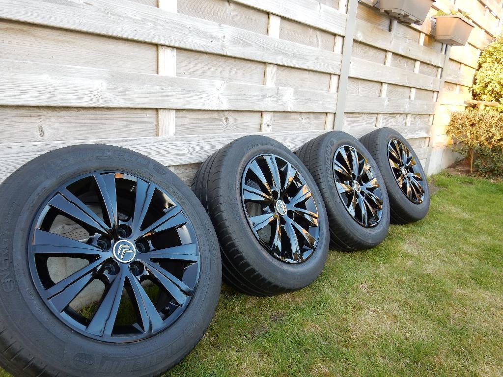 Originele Peugeot velgen, Autos : Pièces & Accessoires, Pneus & Jantes, Pneus et Jantes, 16 pouces, Pneus été, 205 mm