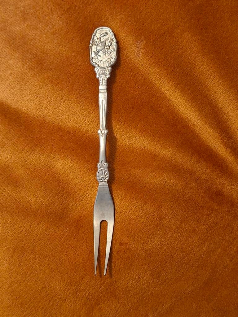 Vintage écrevisse vorkje – rivierkreeft – Frans souvenir, Ophalen of Verzenden