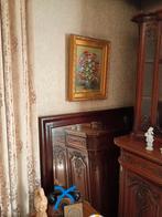 Schilderij bloemen, Ophalen