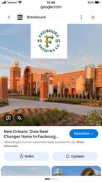 Amerikaans antiek bierglas, Ophalen of Verzenden, Bierglas