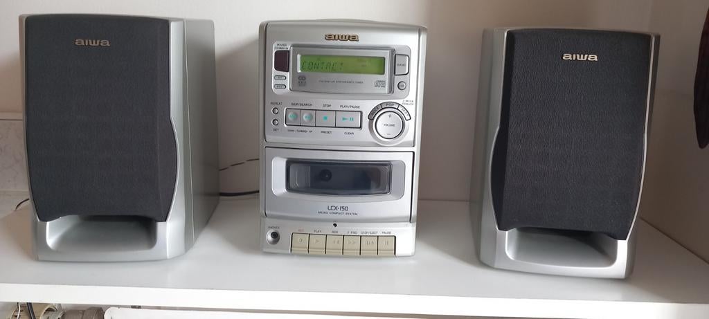 Mini chaîne Stéréo AIWA LCX 150 rds, TV, Hi-fi & Vidéo, Câbles audio & Câbles de télévision, Enlèvement