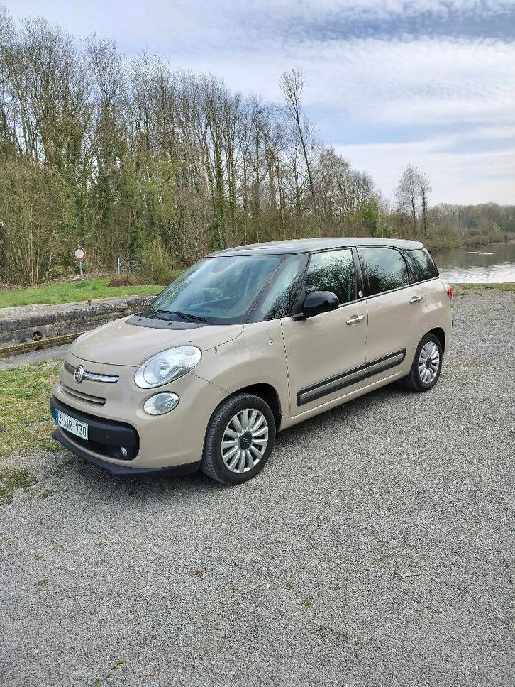 Fiat 500L, Autos, Fiat, Entreprise, Achat, 500L, Essence, Euro 6, Break, 5 portes, Boîte manuelle, Autres couleurs, Beige, Enlèvement