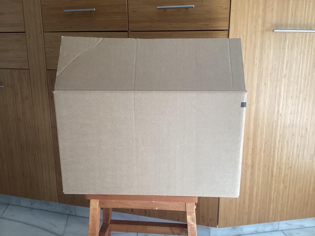 Grandes caisses solides en carton, Bricolage & Construction, Enlèvement, Comme neuf