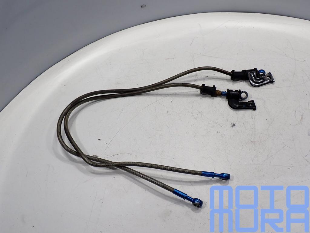 RVS remleidingen voor Yamaha YZF R1 1998 - 2001 RN01 RN04 re, Motoren, Onderdelen | Yamaha, Gebruikt, Ophalen of Verzenden