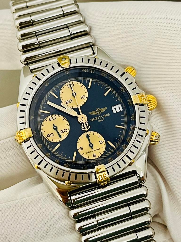 Breitling Chronomat Automatisch Cronograaf B13048/Rouleaux, Montre-bracelet, Enlèvement ou Envoi, Breitling, Acier