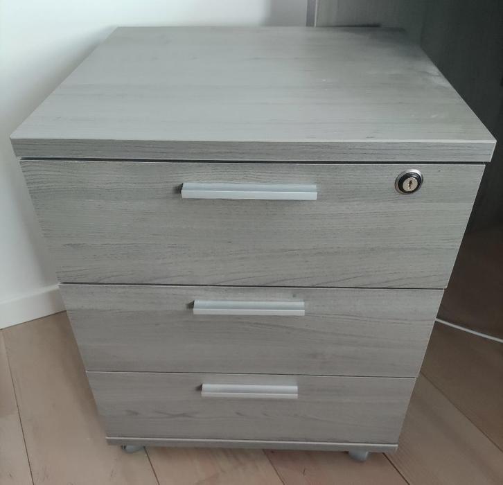 KOOPJE /Compleet hoekbureau met 3 kasten, Huis en Inrichting, Bureaus, Zo goed als nieuw, Hoekbureau, Hout, Ophalen