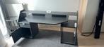 Bureau (ideaal voor gaming en thuiswerk), Huis en Inrichting, Bureaus, Ophalen, Zwart, Gebruikt, Hout