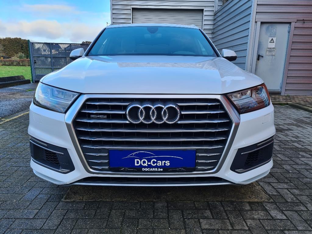 Audi Q7 E-Tron Quattro - PHEV Hybride / Diesel, Auto's, Automaat, Bi-Xenon koplampen, Euro 6, Wit