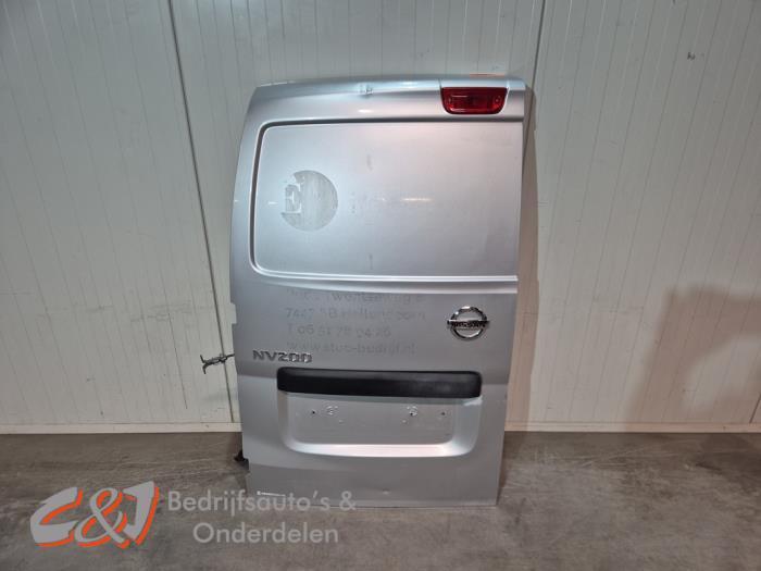Portière arrière camionnette d'un Nissan NV200 (K23), -, 3 mois de garantie, Utilisé, Porte