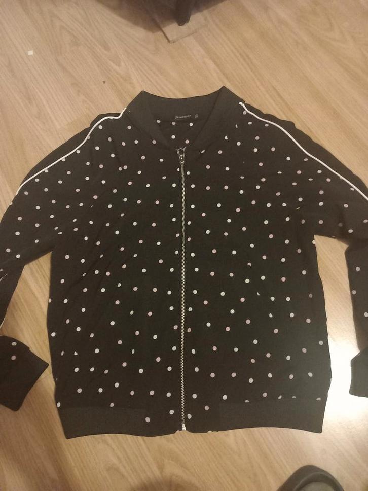 Jas Stradivarius, Kleding | Dames, Truien en Vesten, Zwart, Ophalen of Verzenden