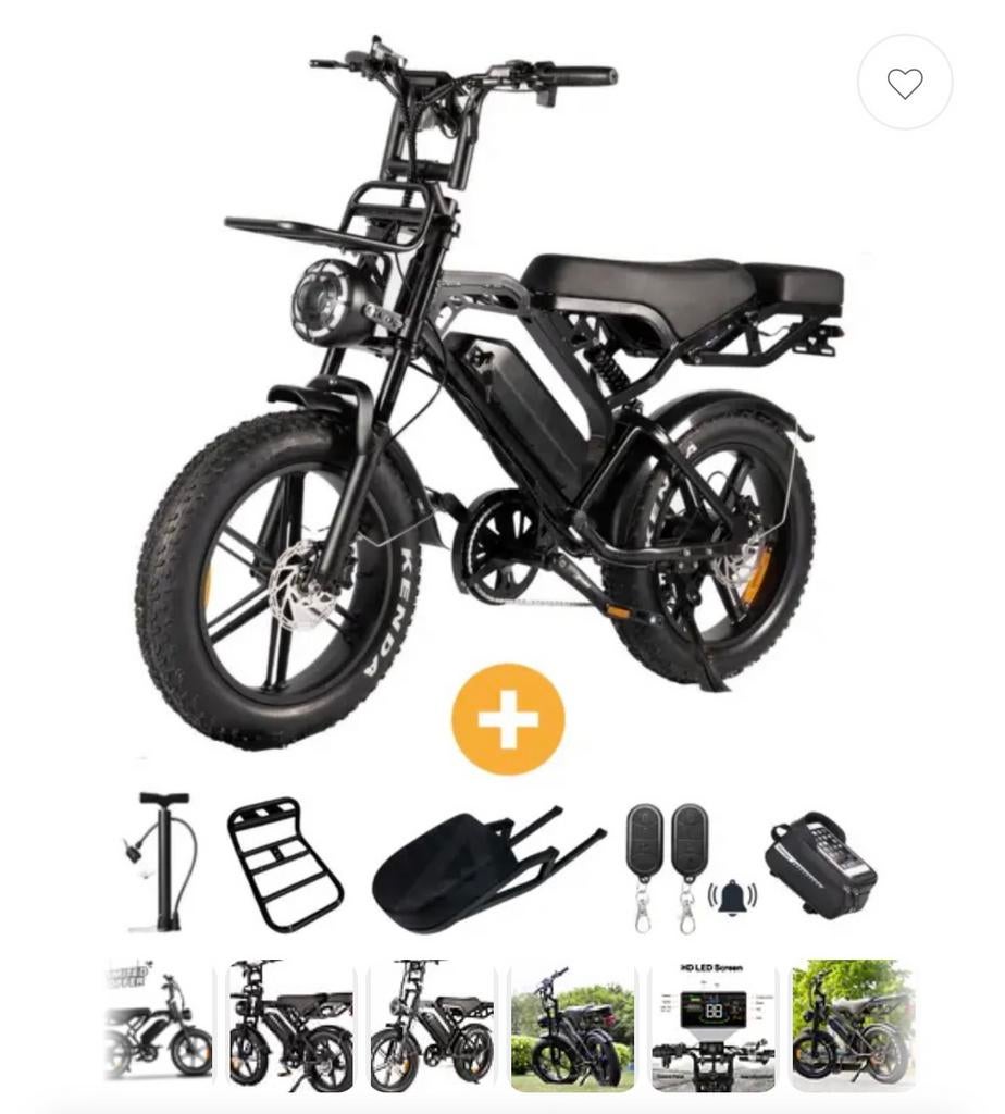 CrossBoss V20 Special Edition, Fietsen en Brommers, Ophalen, Gebruikt