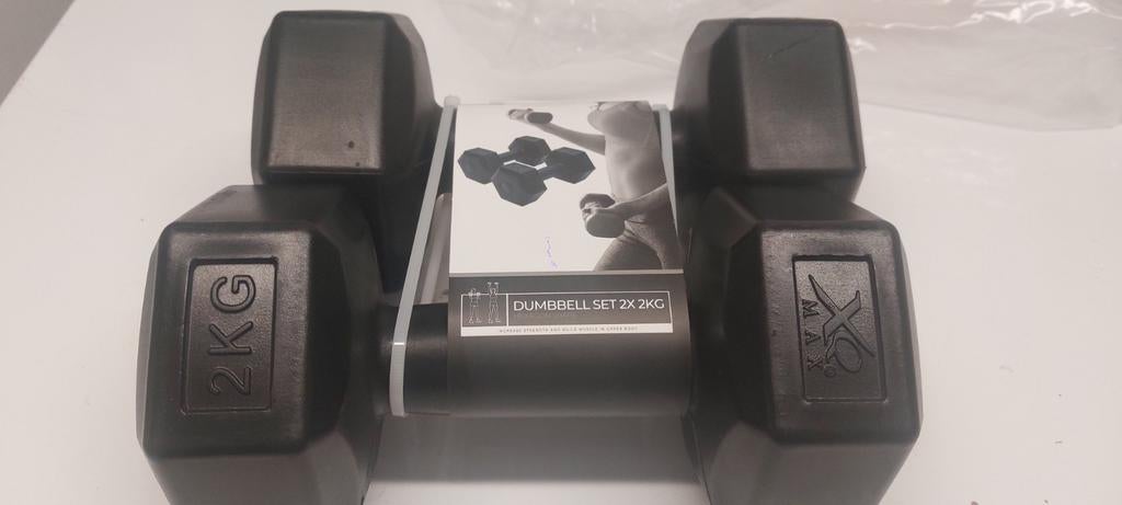 Set van 2 halters van 2 kg - 2 halters van 2 kg, Sport en Fitness, Fitnessmaterialen, Ophalen