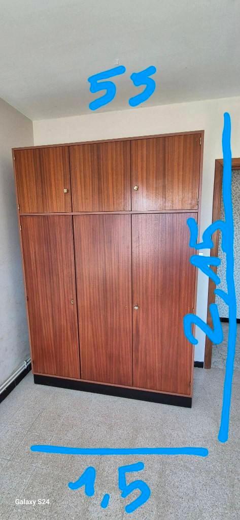 Garderobe, Huis en Inrichting, Kasten | Kleerkasten, Gebruikt, 200 cm of meer, 100 tot 150 cm, 50 tot 75 cm, Met deur(en), Ophalen