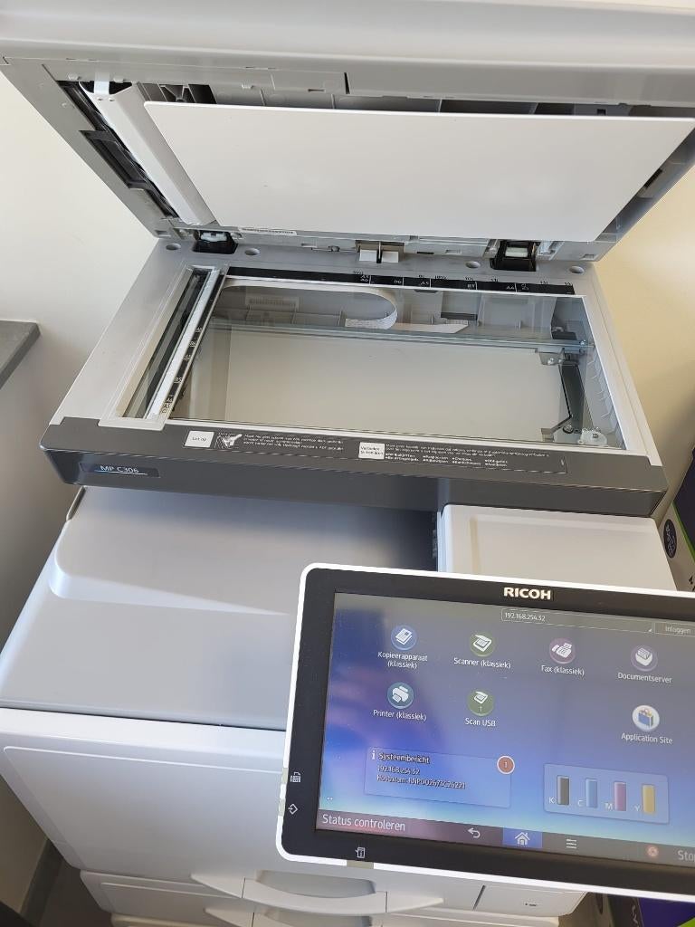 Ricoh Printer, Computers en Software, Printers, Gebruikt, All-in-one, Kleur printen, Kopieren, Scannen, Ophalen