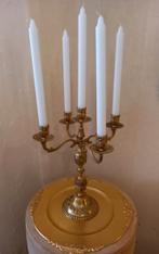 Magnifique bougeoir vintage avec 5 bougies, Antiquités & Art, Enlèvement