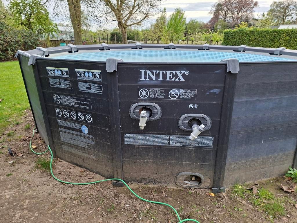 Opzet zwembad met toebehoren, Gebruikt, Rond, 300 cm of meer, Ophalen